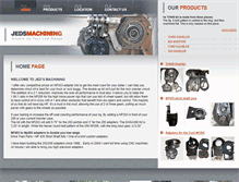 Tablet Screenshot of jedsmachining.com